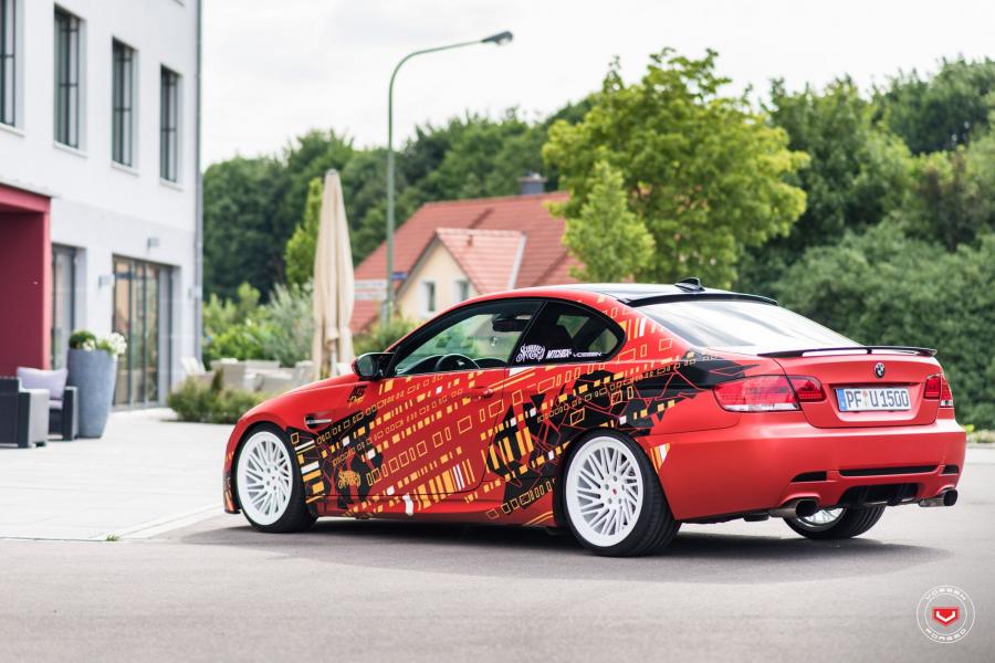  BMW M3 Coupe on Vossen Wheels (LC-105T) 2017 года  (фото 12 из 21)